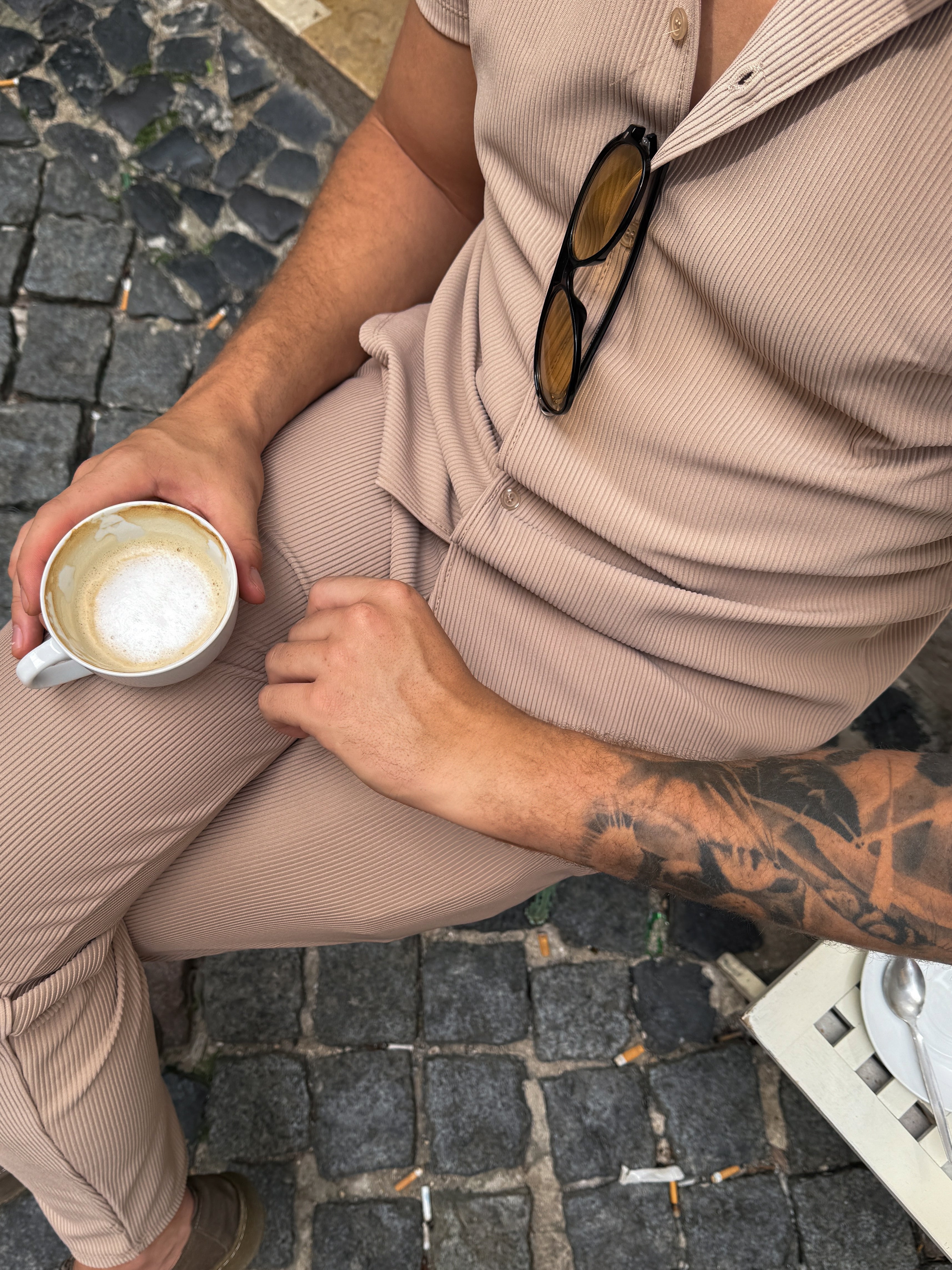 Il lusso zommerset beige