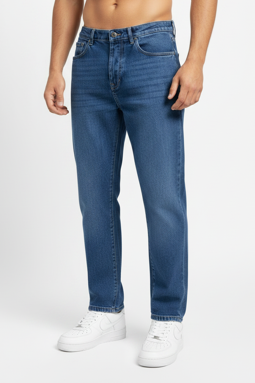 Capo Loose Fit Jeans Donker Blauw