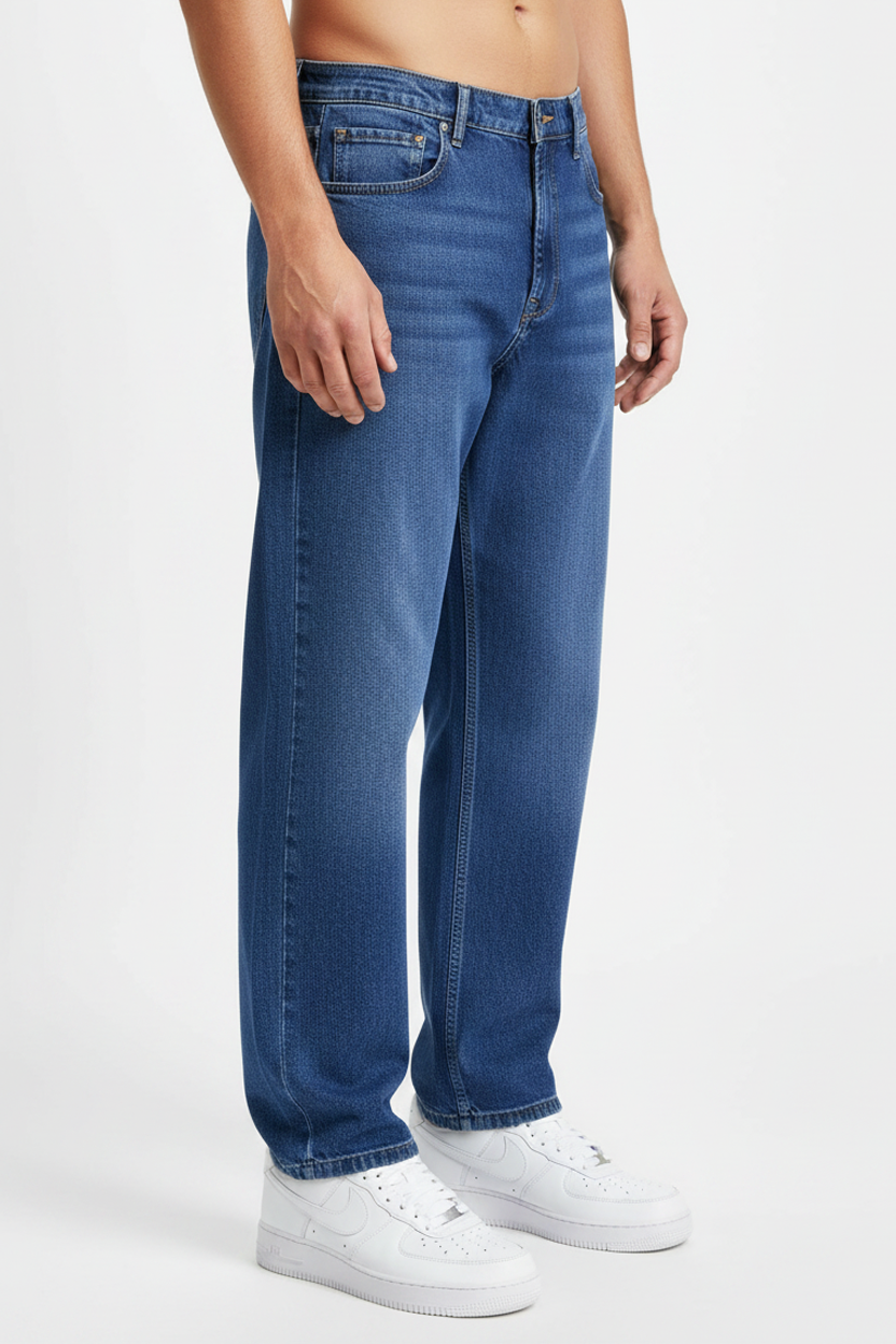 Capo Loose Fit Jeans Dunkelblau