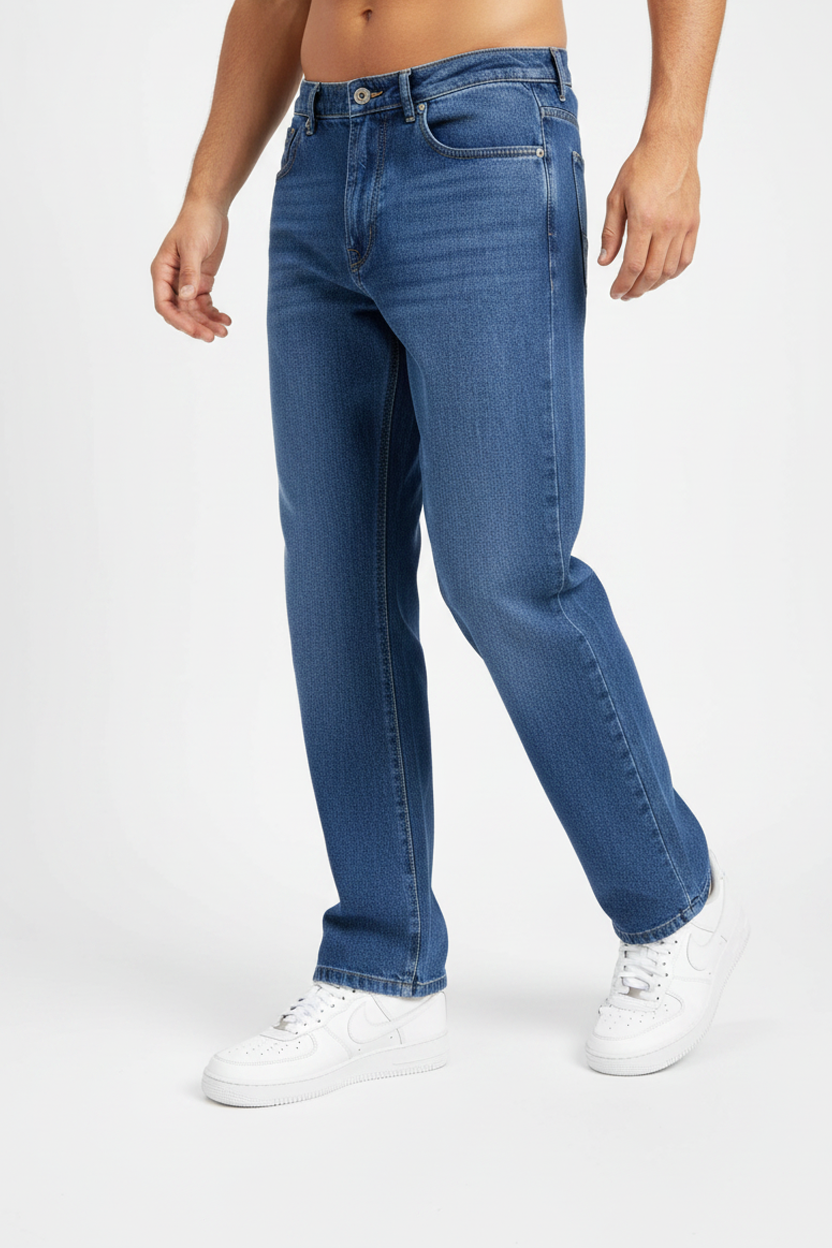 Capo Loose Fit Jeans Dunkelblau