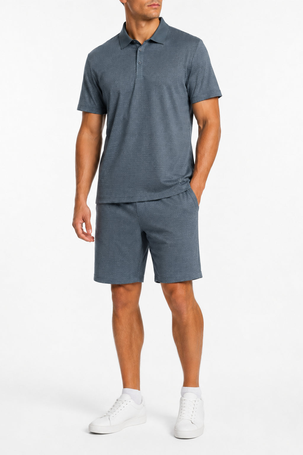 Milano Polo Zomerset Grijs