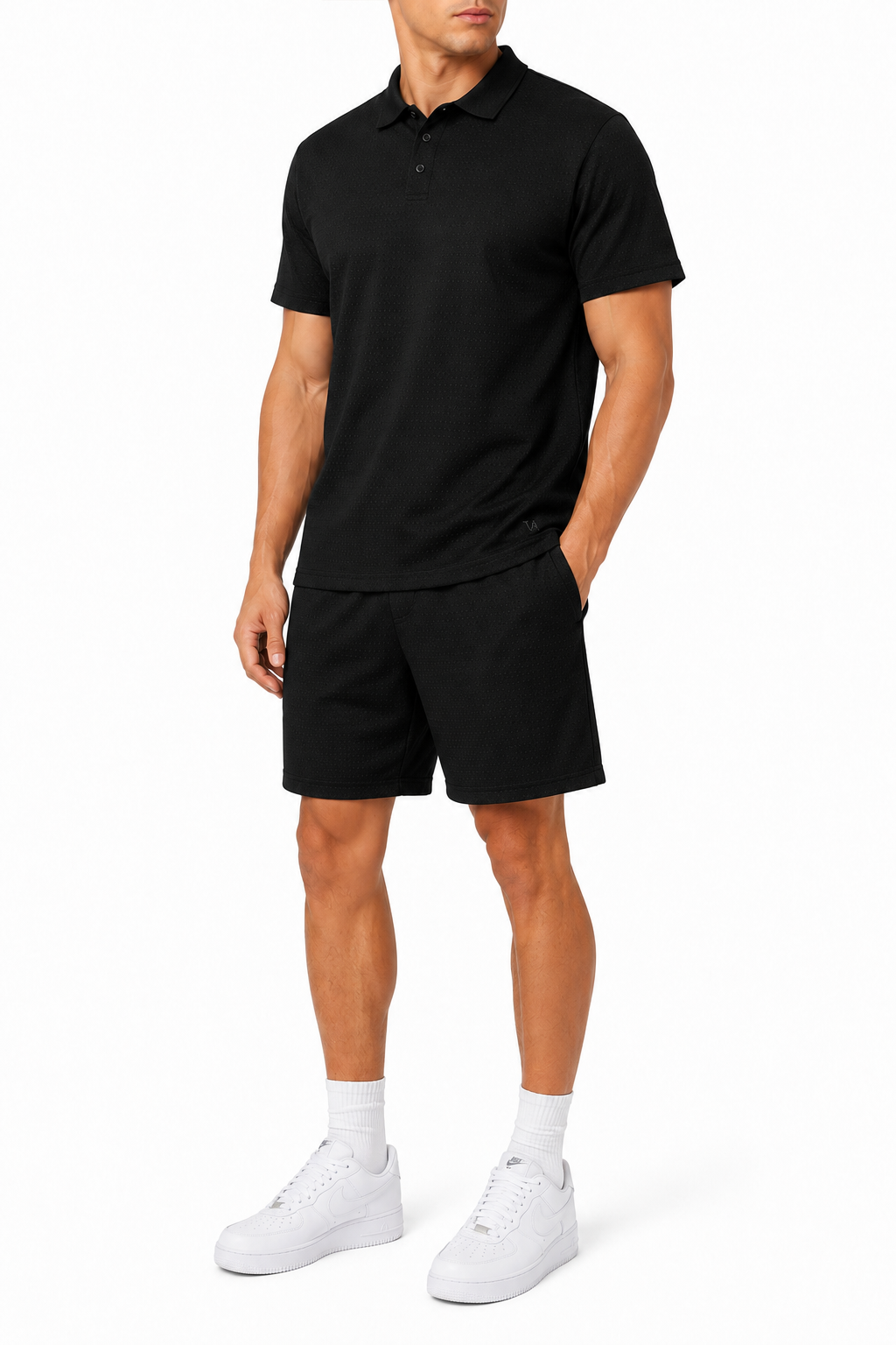 Milano Polo Zomerset Zwart