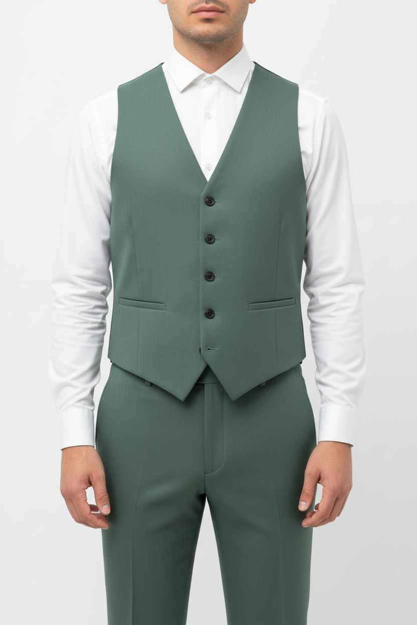 Alverino Driedelig Pak Mintgroen