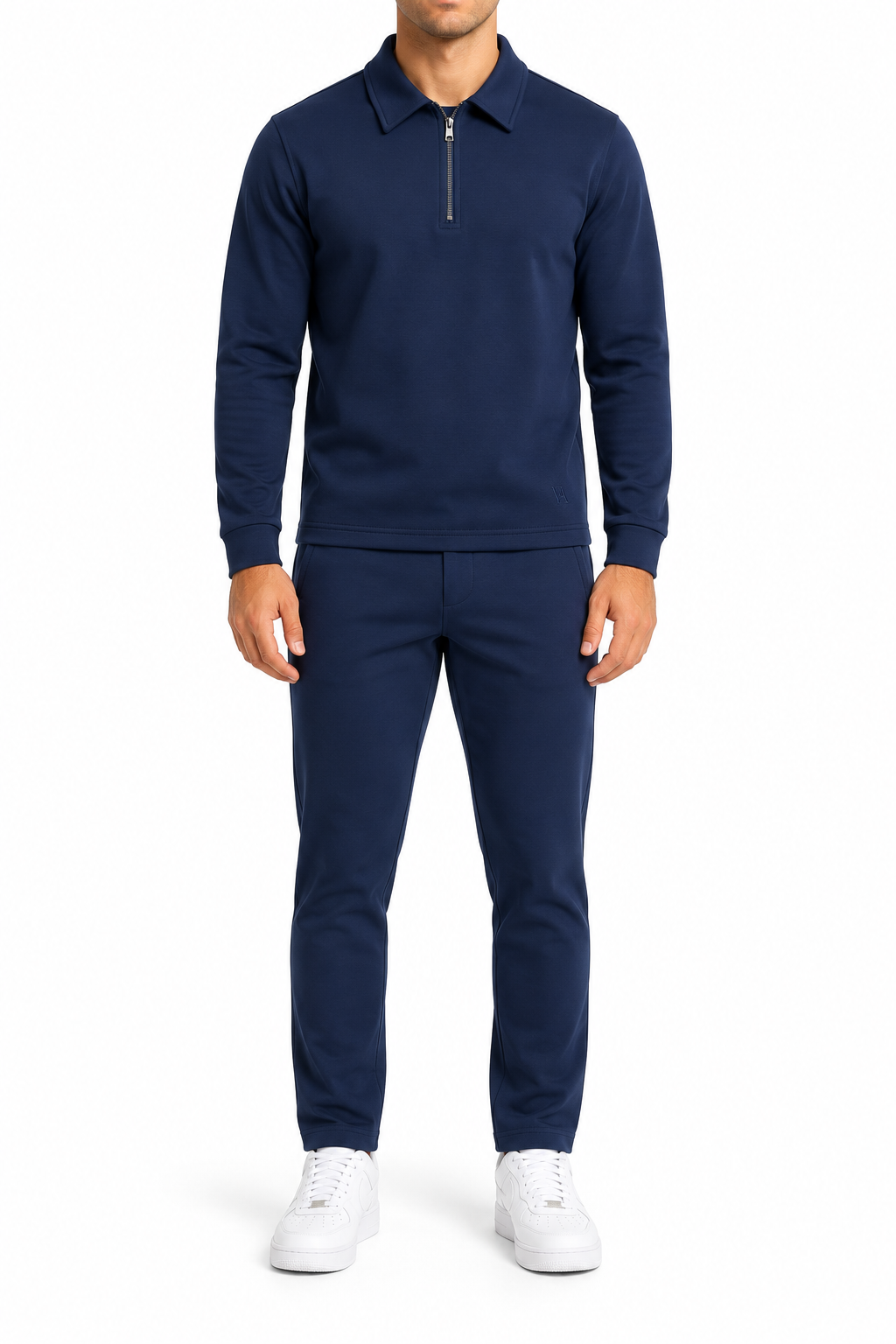 Montreux Half-Zip Winter Set Navy