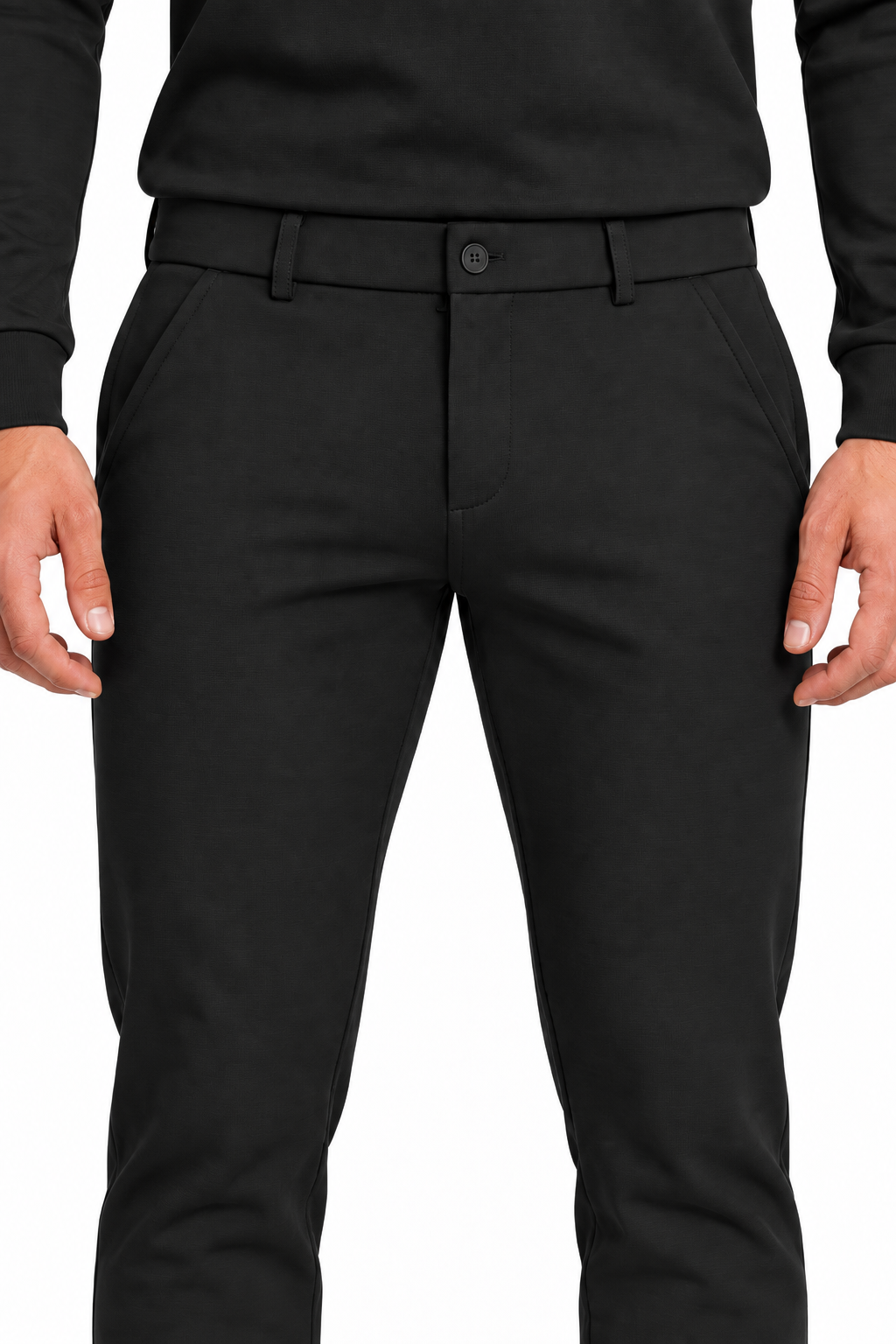 Montreux Half-Zip Winter Set Zwart