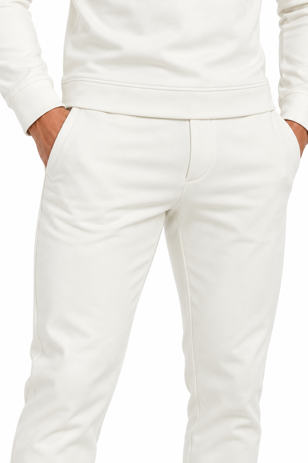 Montreux Half-Zip Winter Set Off White