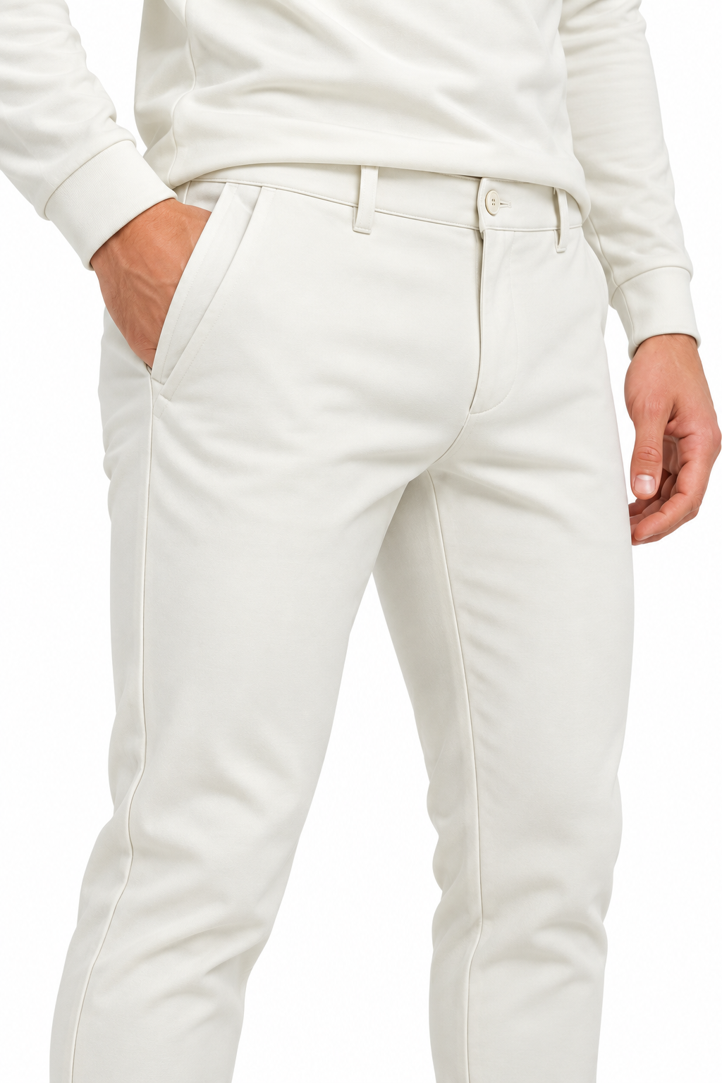 Montreux Half-Zip Winter Set Off White