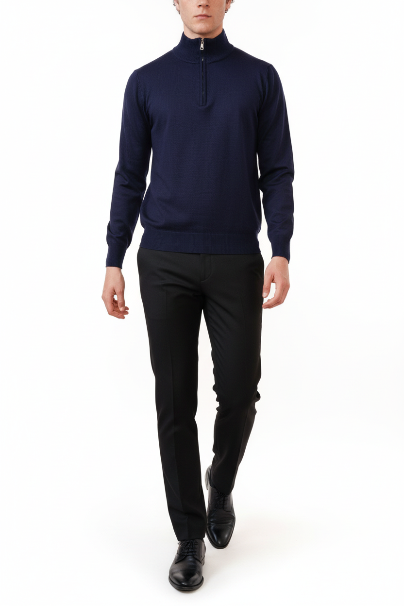 Valenci Halfzip Navy