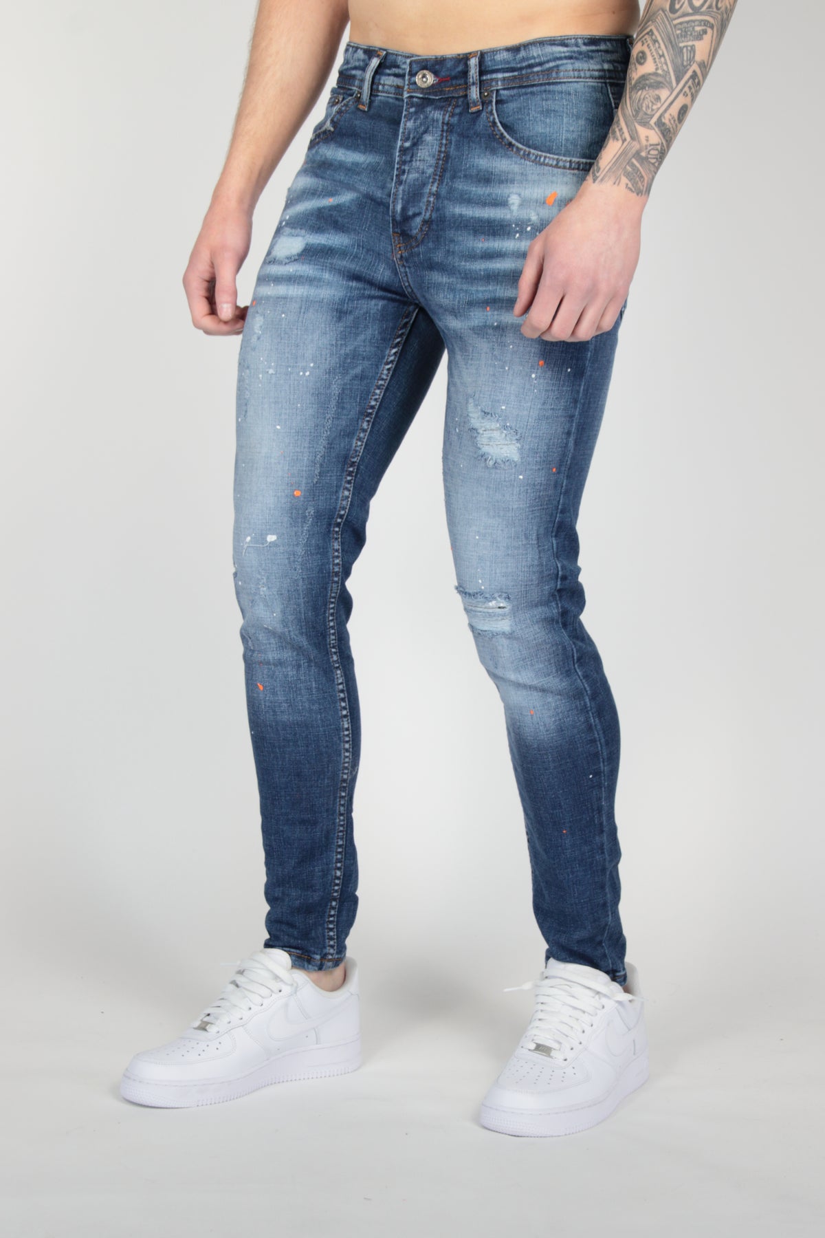 Jeans Artsy Splash blue