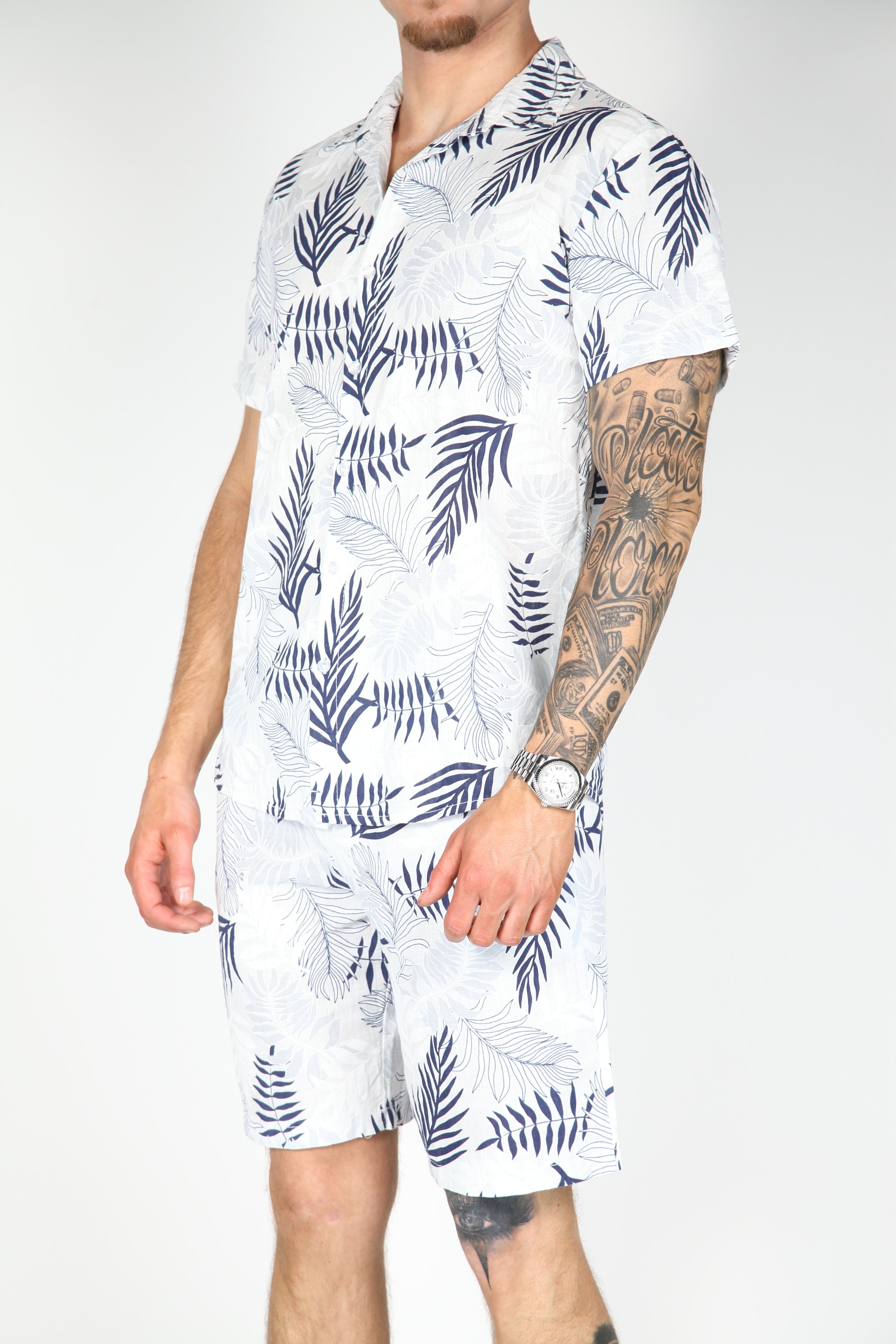 The Marbella Linnen Set Wit