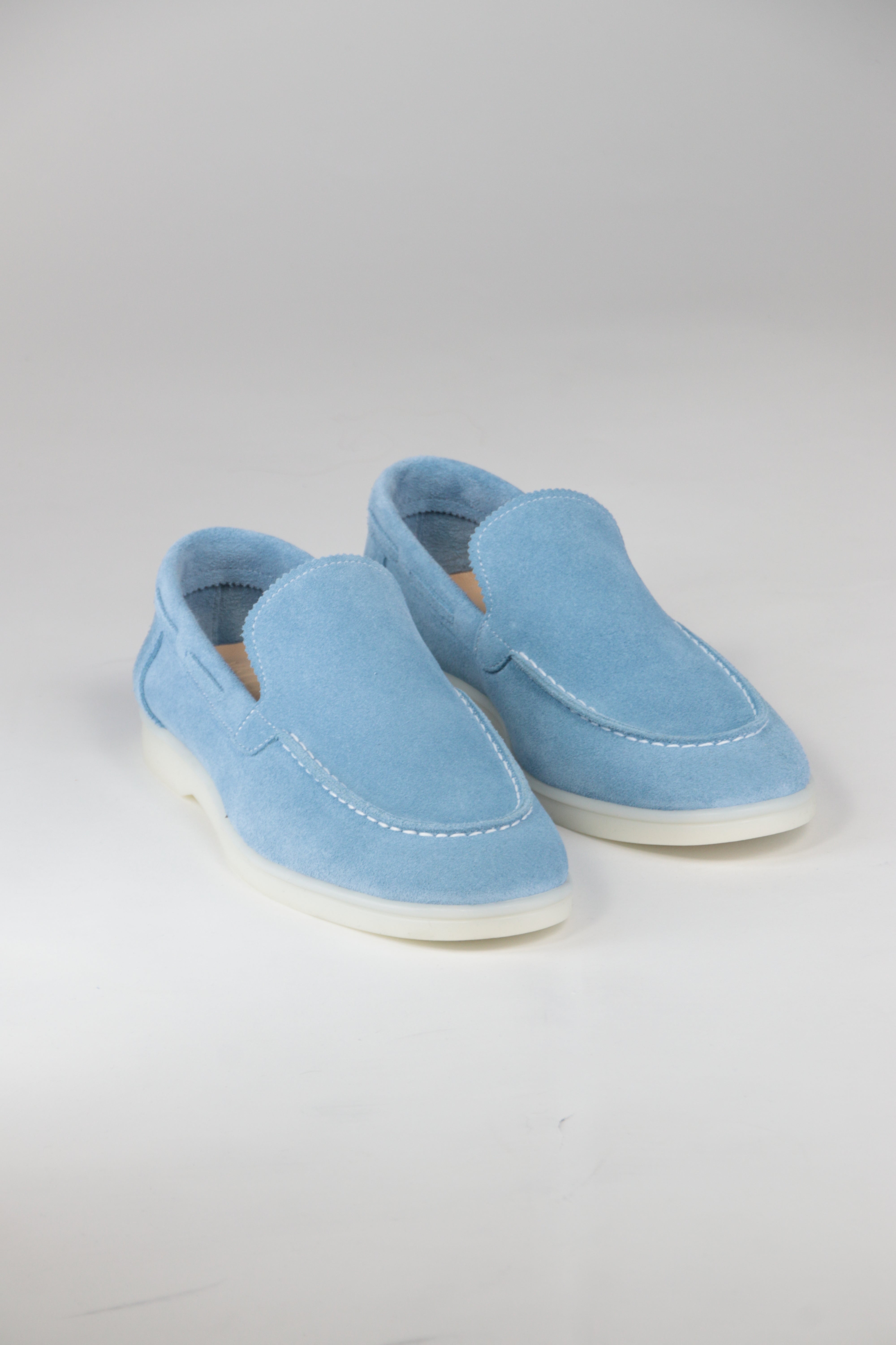 Mocasines de lujo valenci azul claro