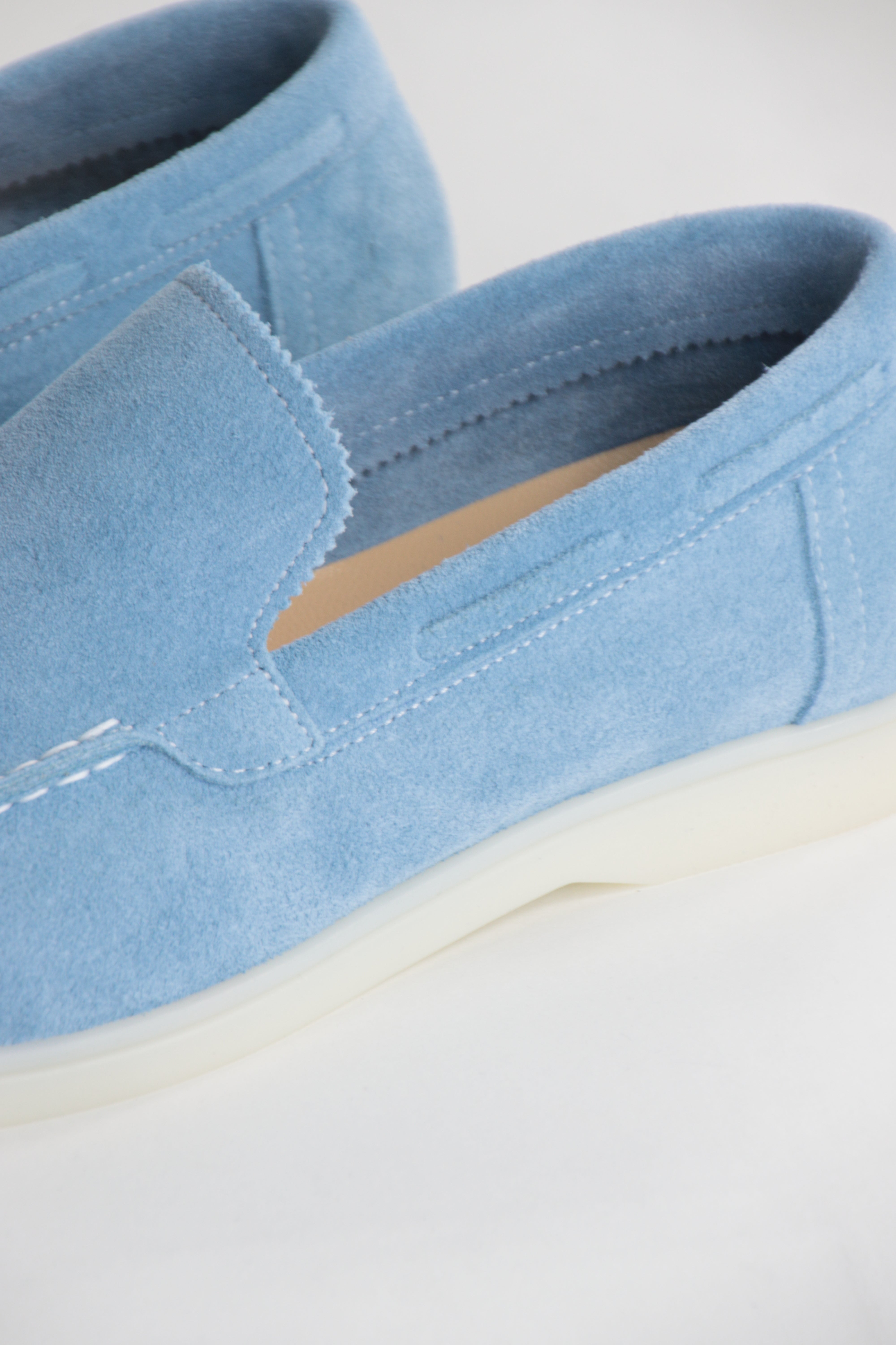 Mocasines de lujo valenci azul claro