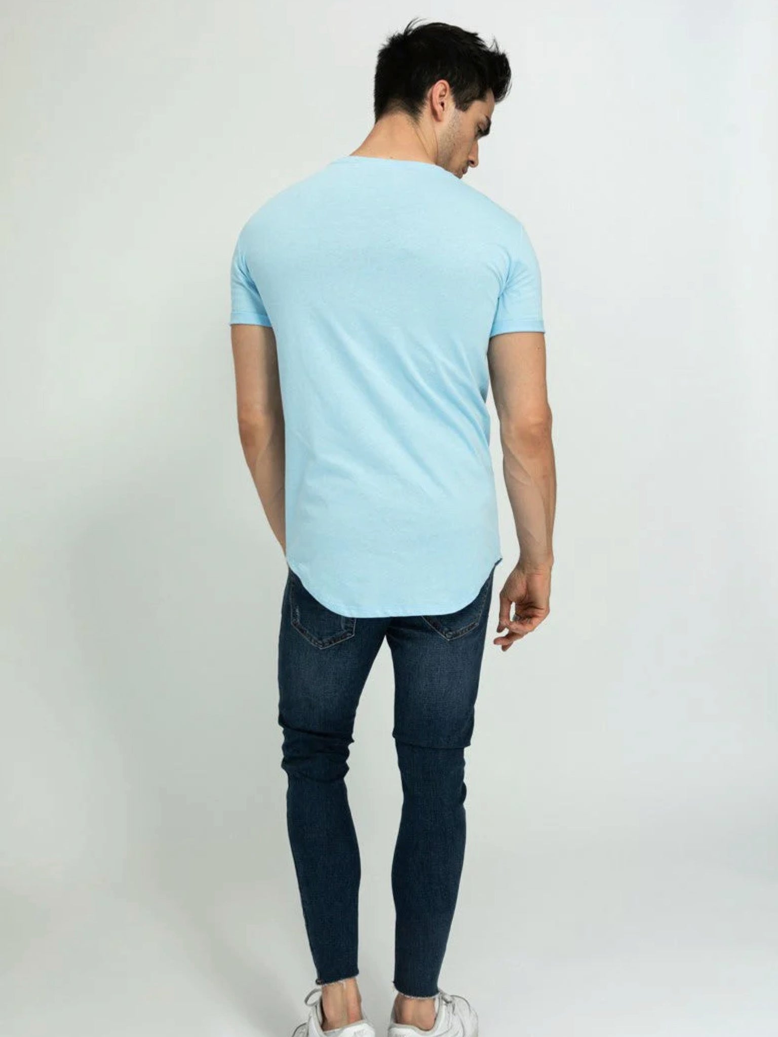 T-shirt Colodos bianco e blu
