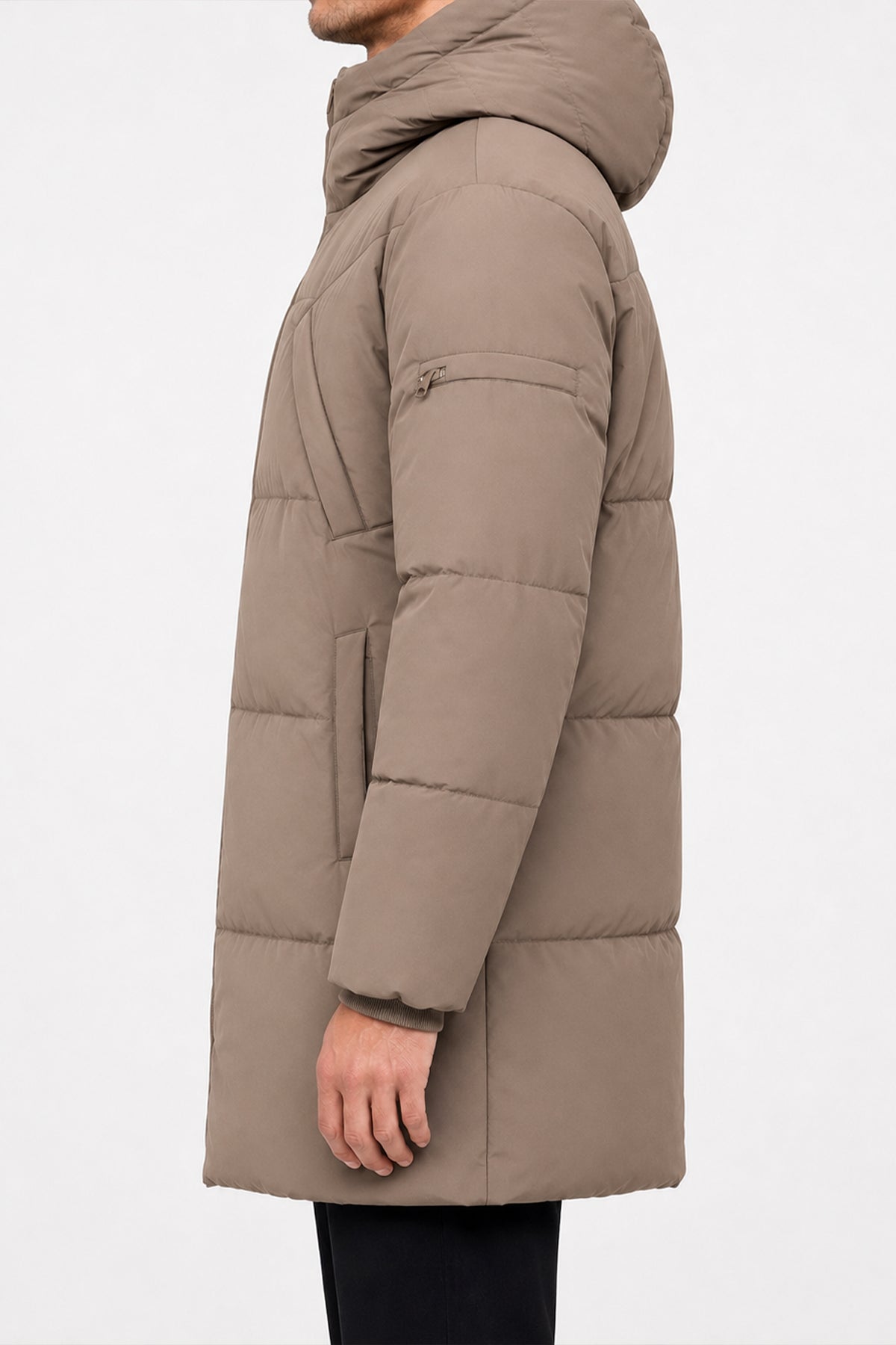 Pufferjacke Valerio Beige