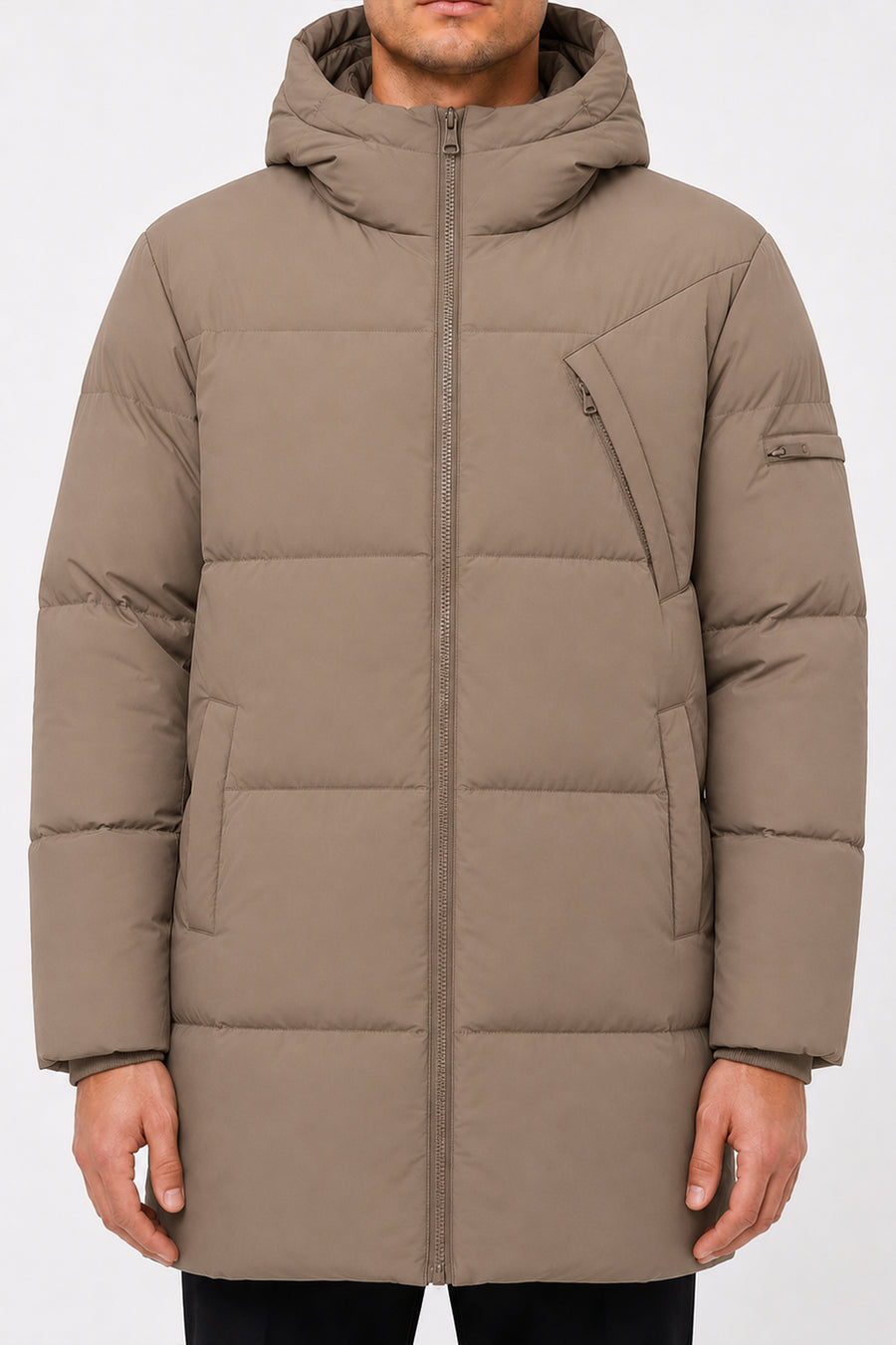 Pufferjas Valerio Beige