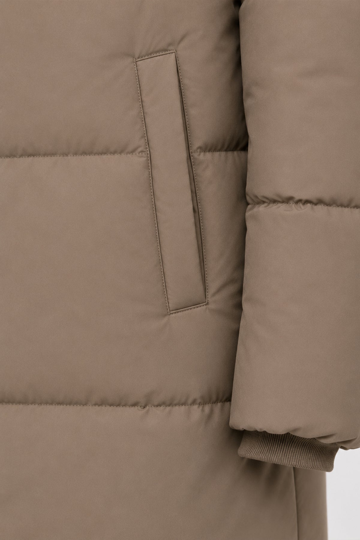 Pufferjacke Valerio Beige