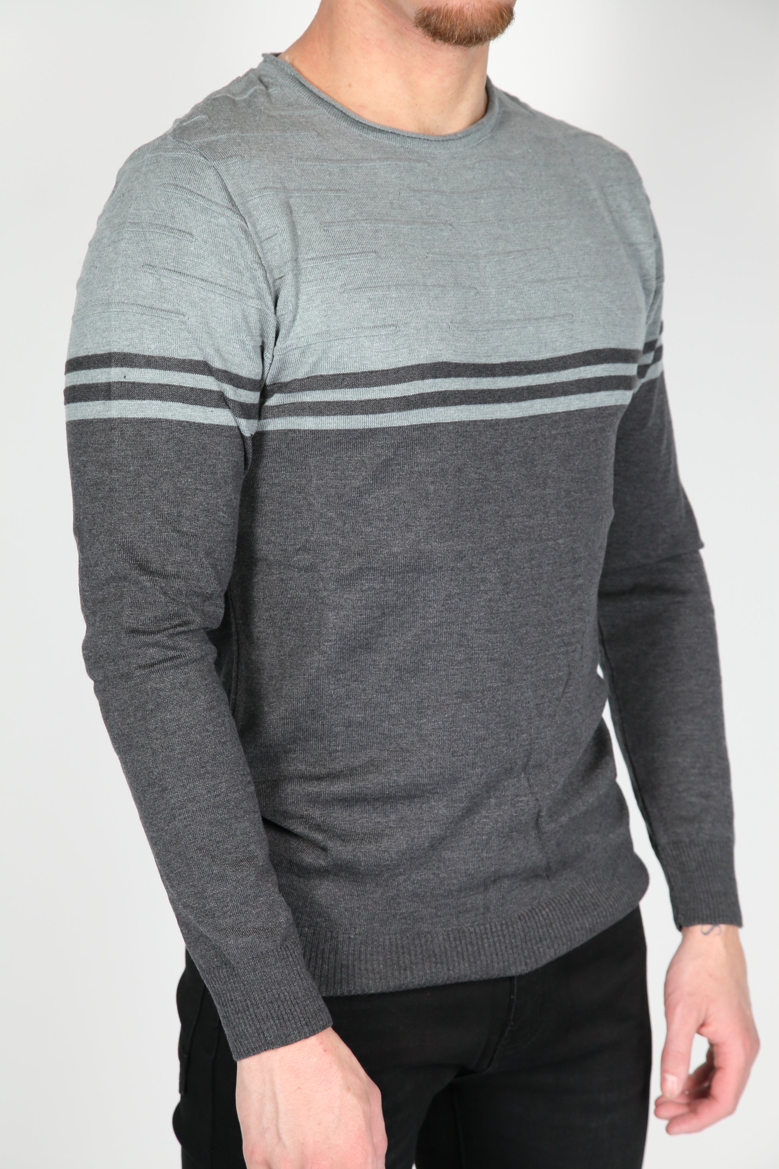 Sweater Alex Grijs Antraciet
