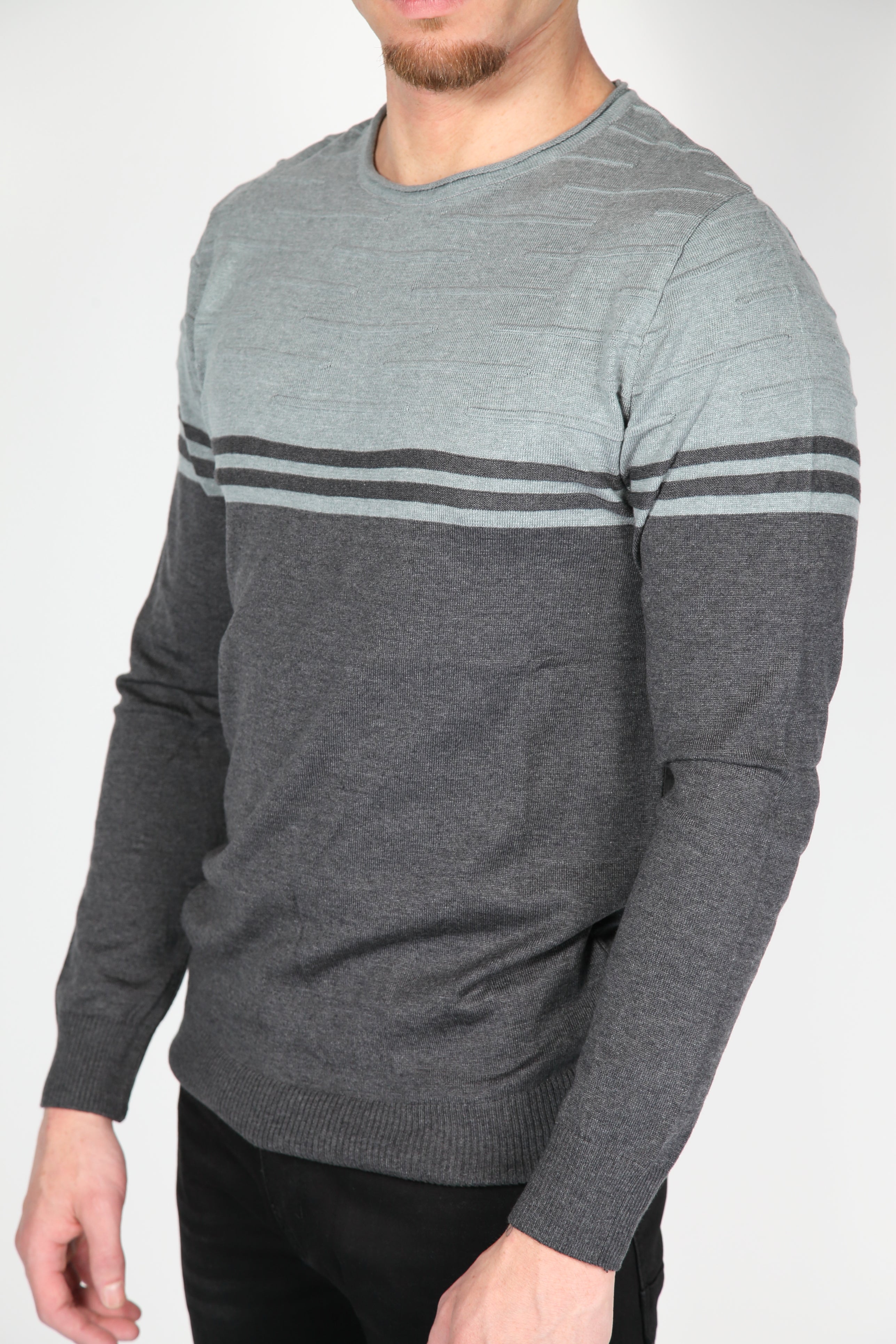 Sweater Alex Grijs Antraciet