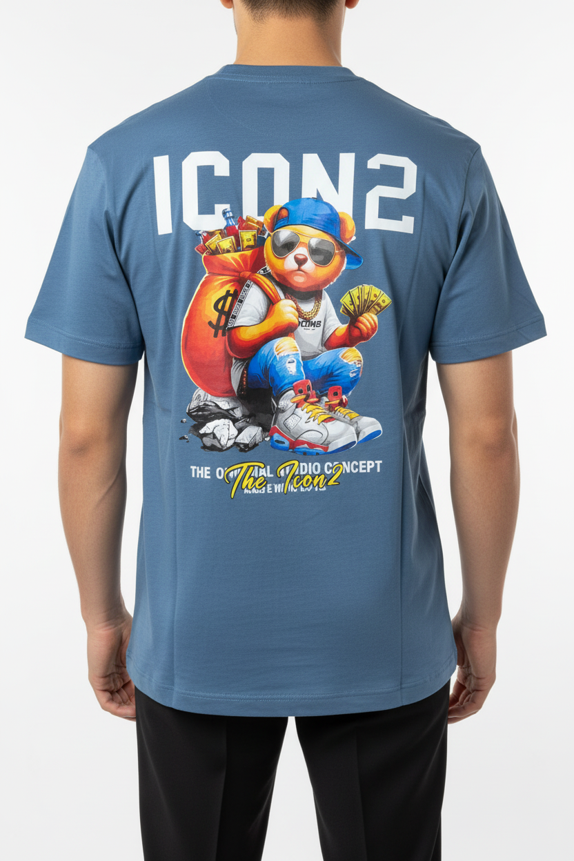 The ICON2 T-Shirt Blue