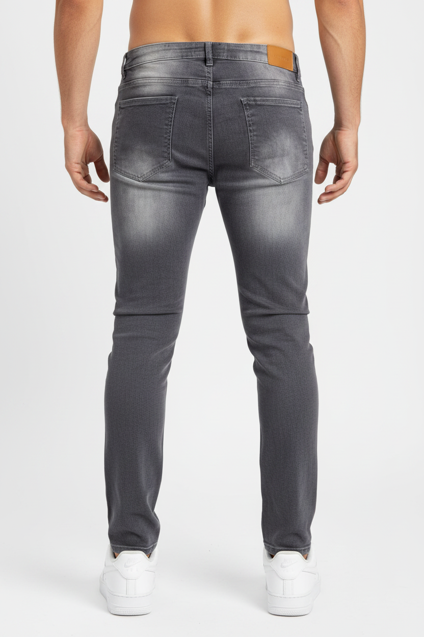 Lucca Slim Fit Jeans Anthrazit