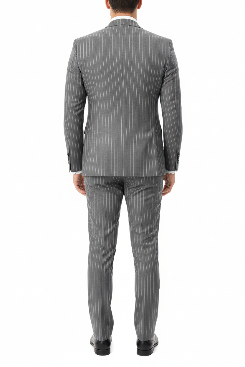 The Imperio Double Breasted Grijs