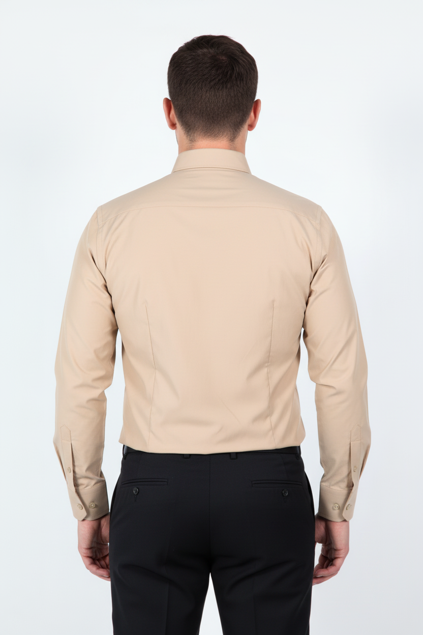 Overhemd Leira Beige