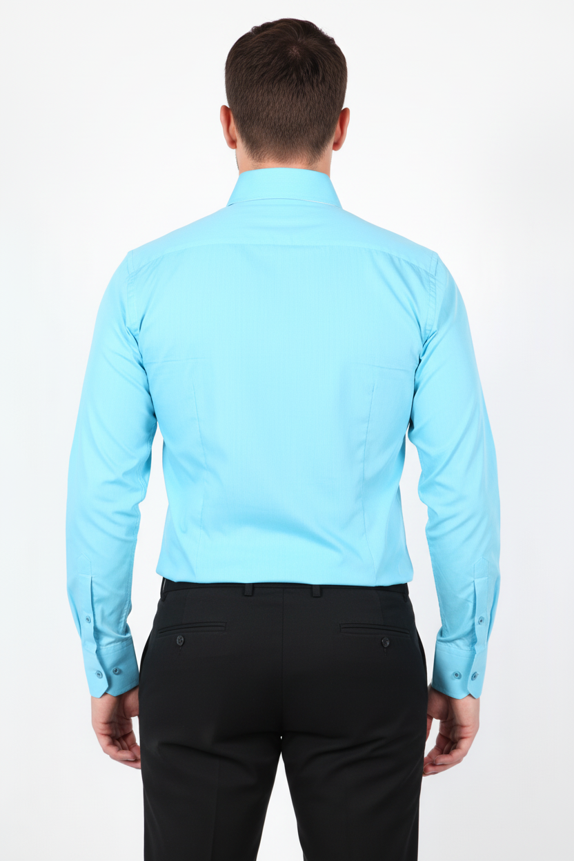 Overhemd Parla Turquoise