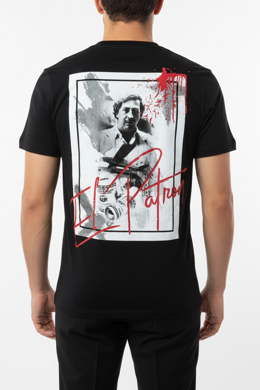 Pablo Escobar T-Shirt Zwart