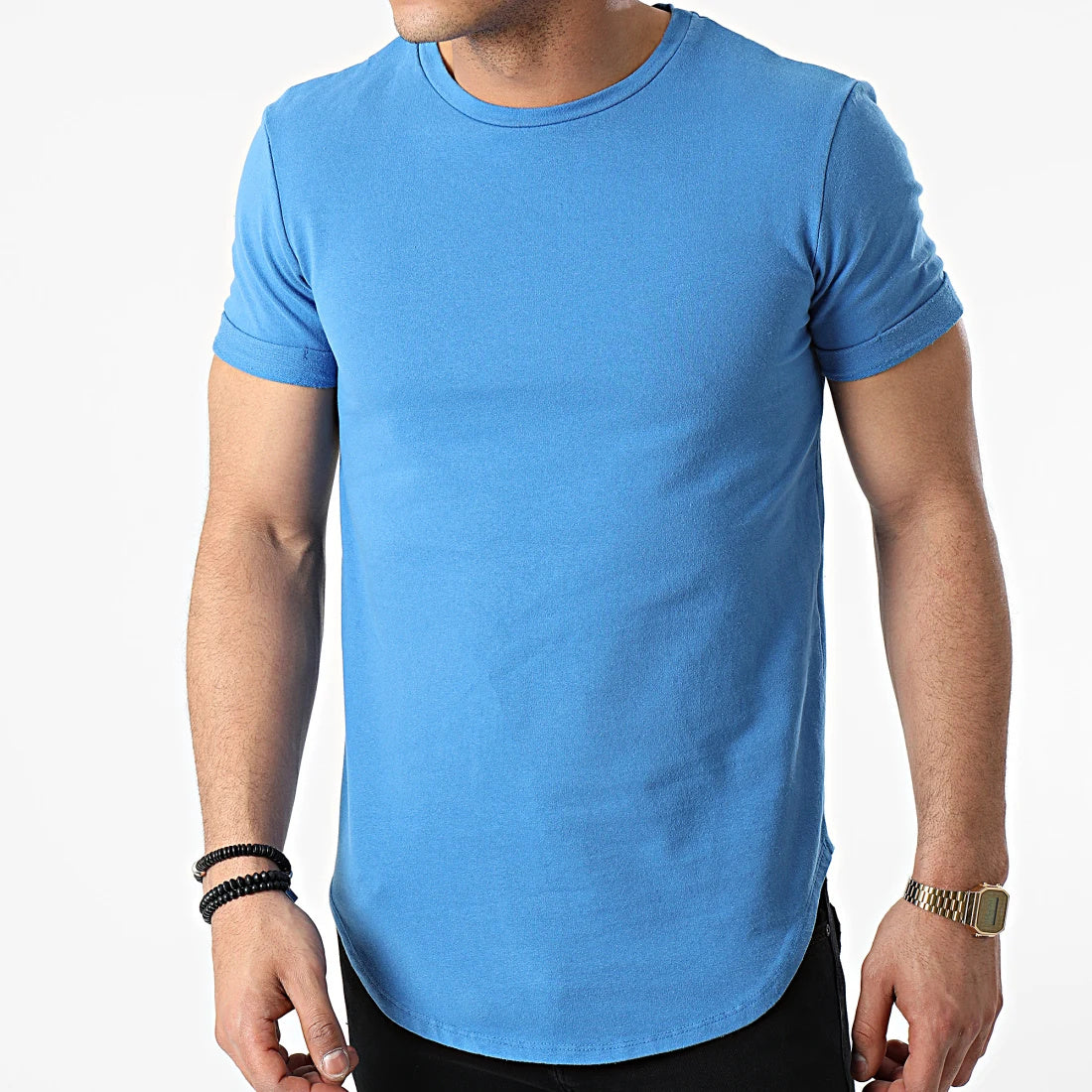 T-shirt Colodos bianco e blu