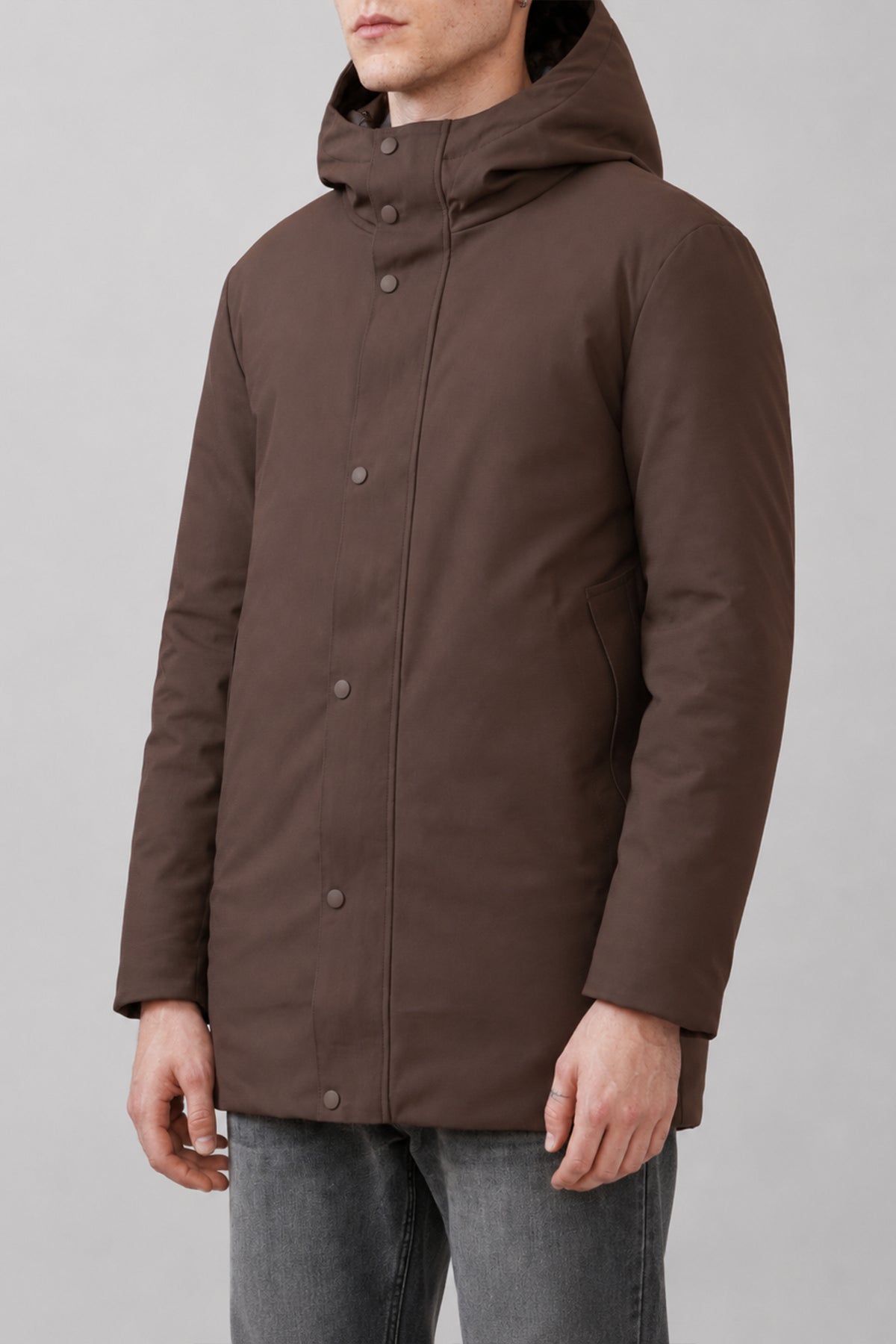 Parka Winterjacke Massimo Braun