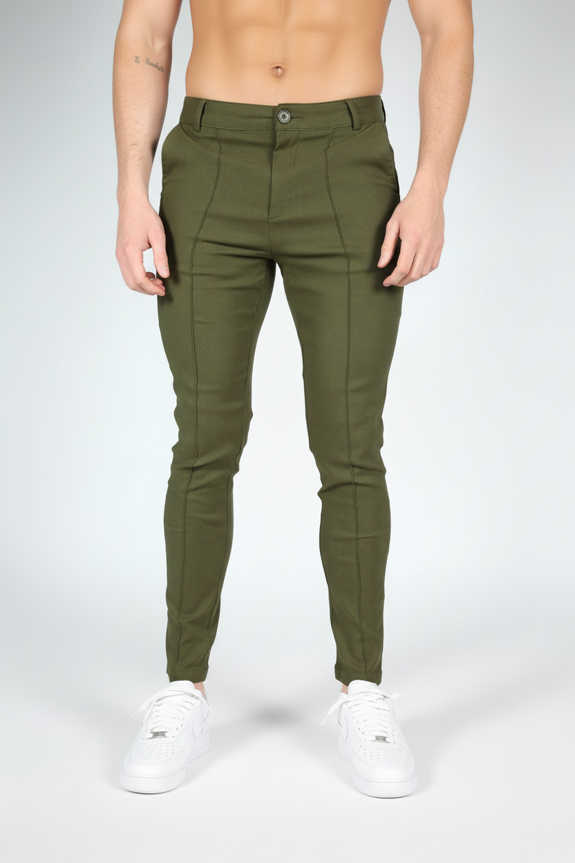 Chino Heren Sorrento Groen
