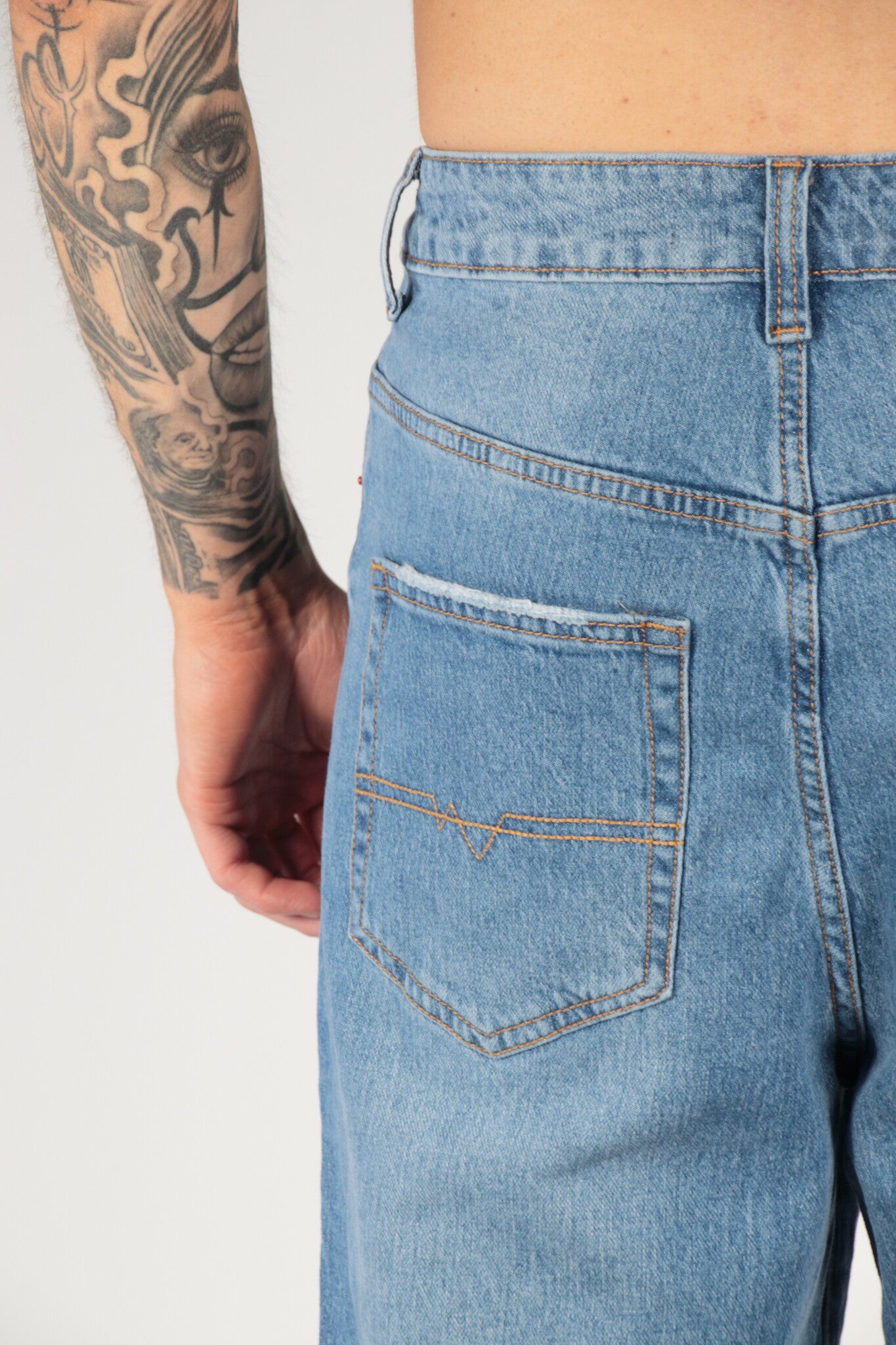 Baggy Jeans Blauw New York