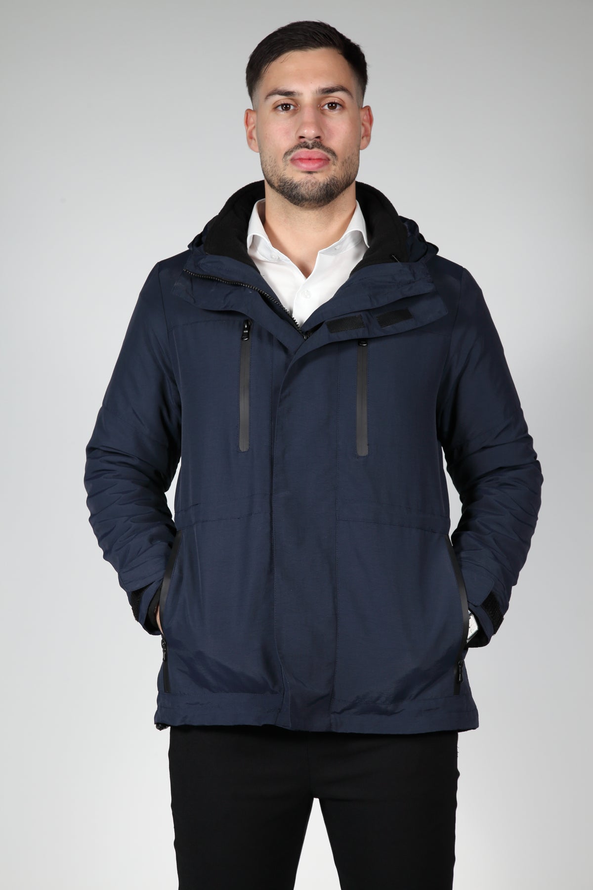 Winterjas Blauw Waterdicht