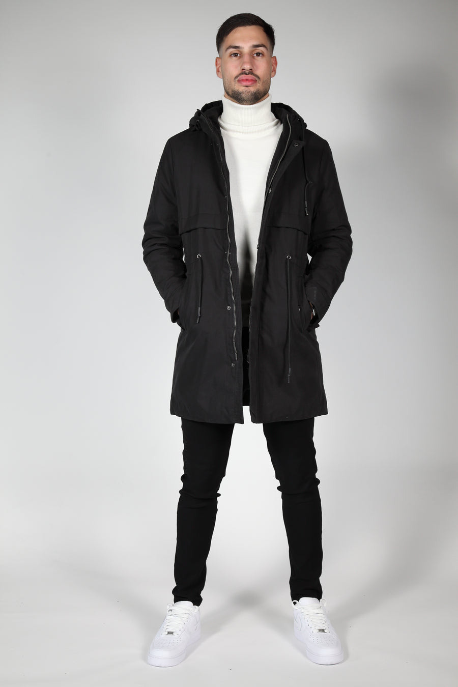 Winterjas Zwart Parka