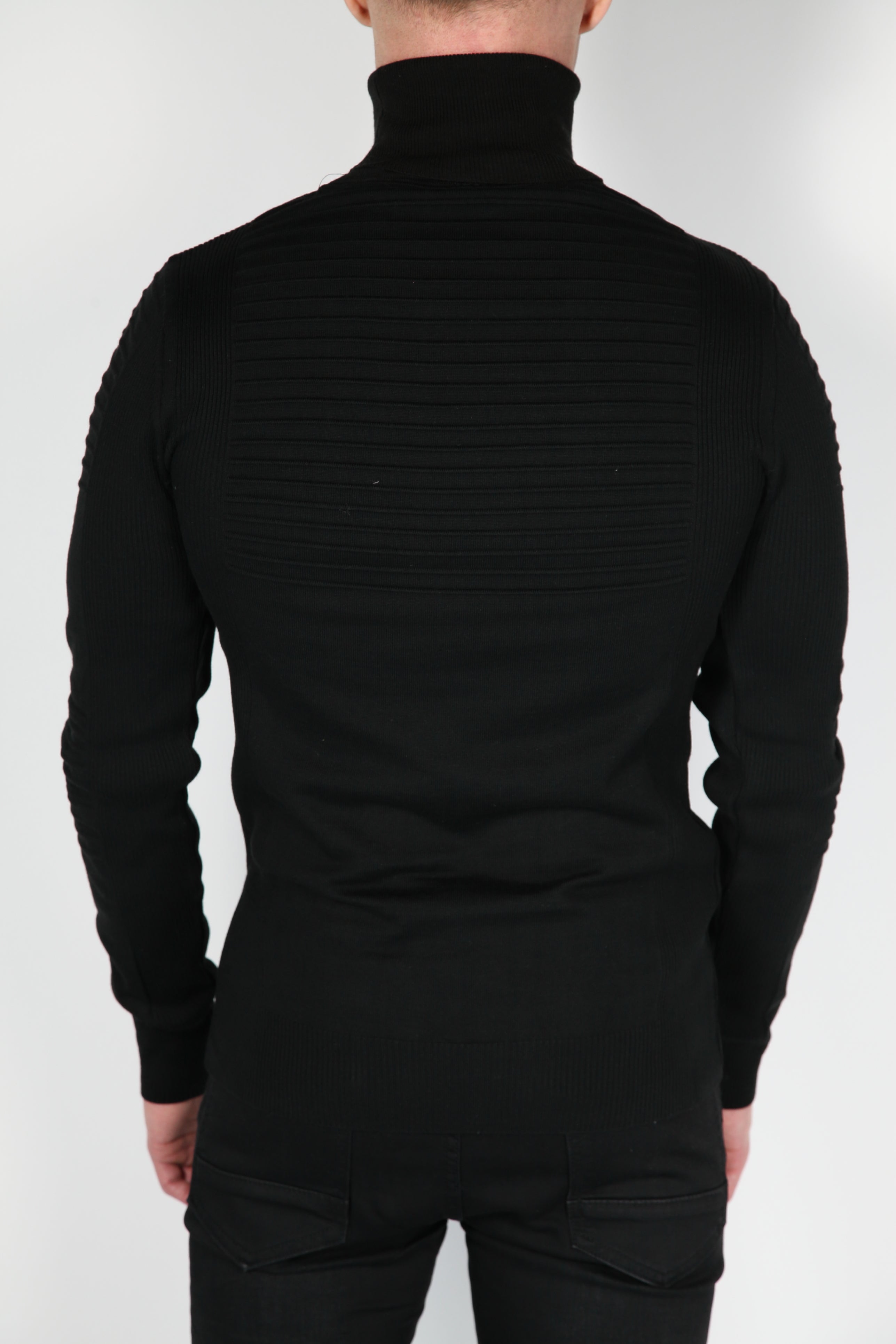 Coltrui Rib Zwart