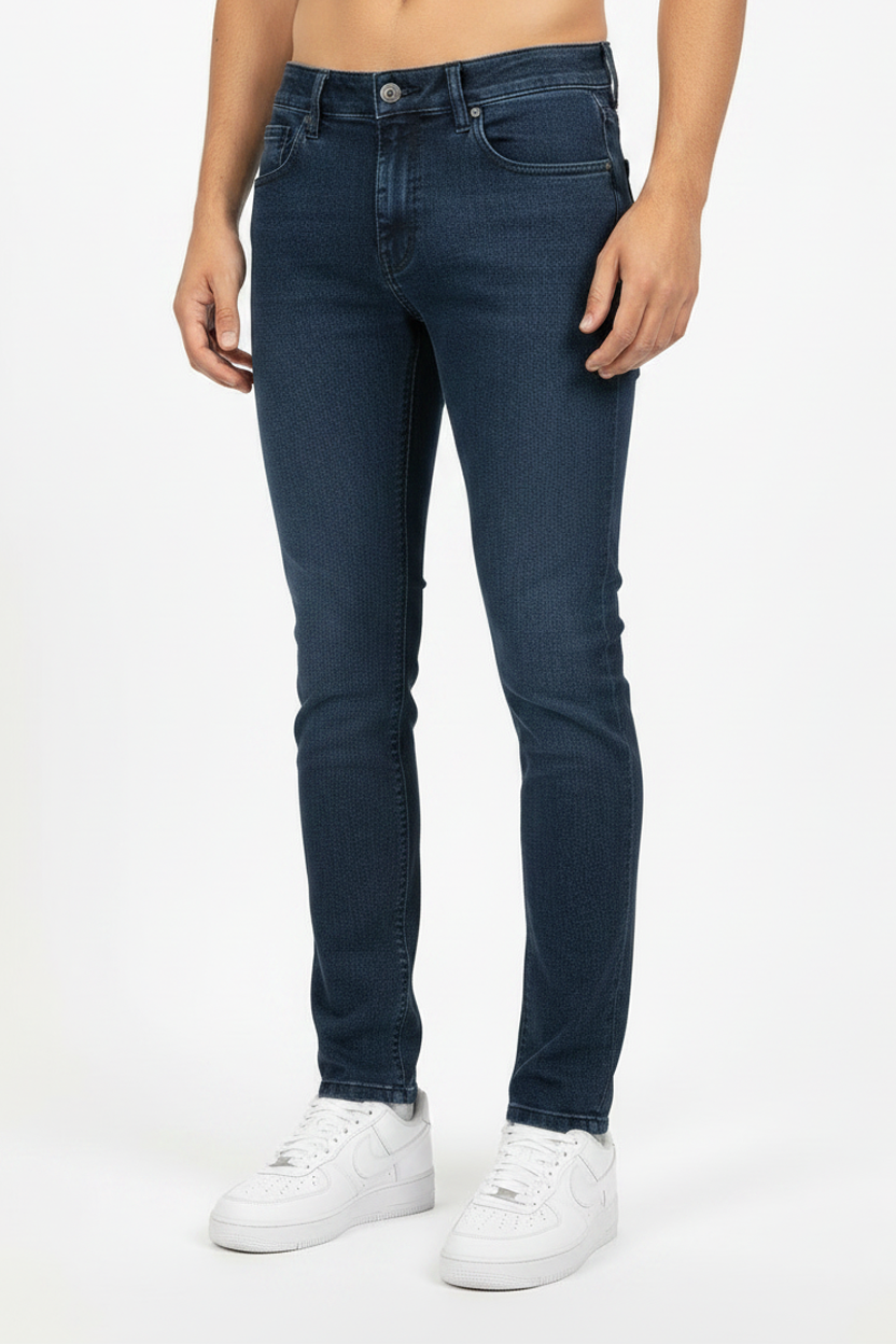 Jeans slim fit Lucca Blu