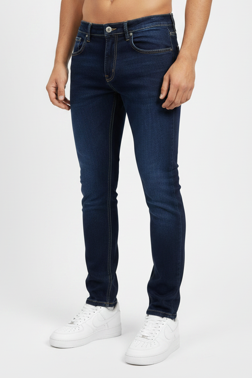 Lucca Slim Fit Jeans Navy
