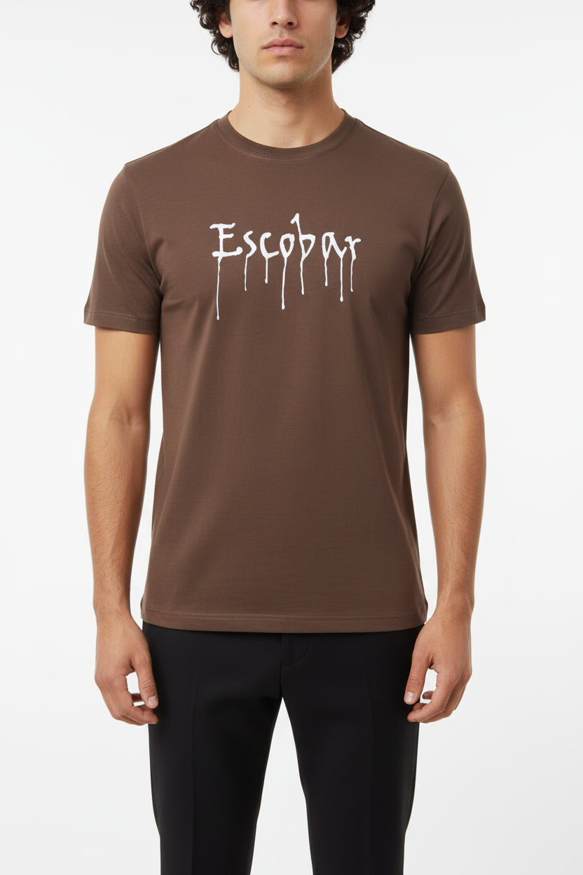 T-shirt Brown Escobar