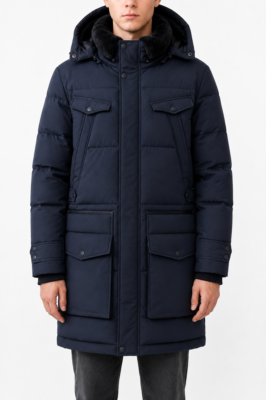 Parka Winterjas Federico Navy