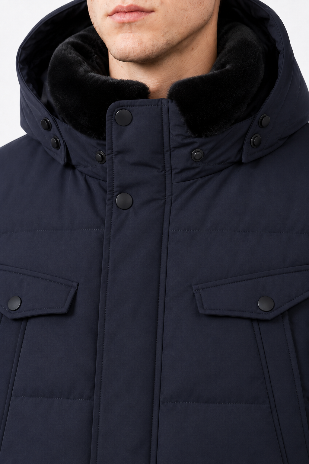 Parka Winter Jacket Federico Navy