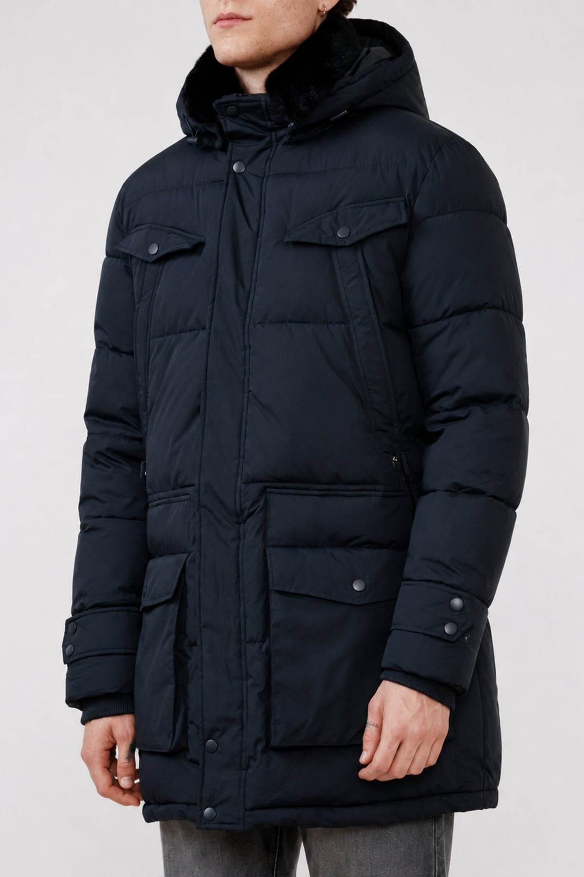 Parka Winterjacke Federico Navy