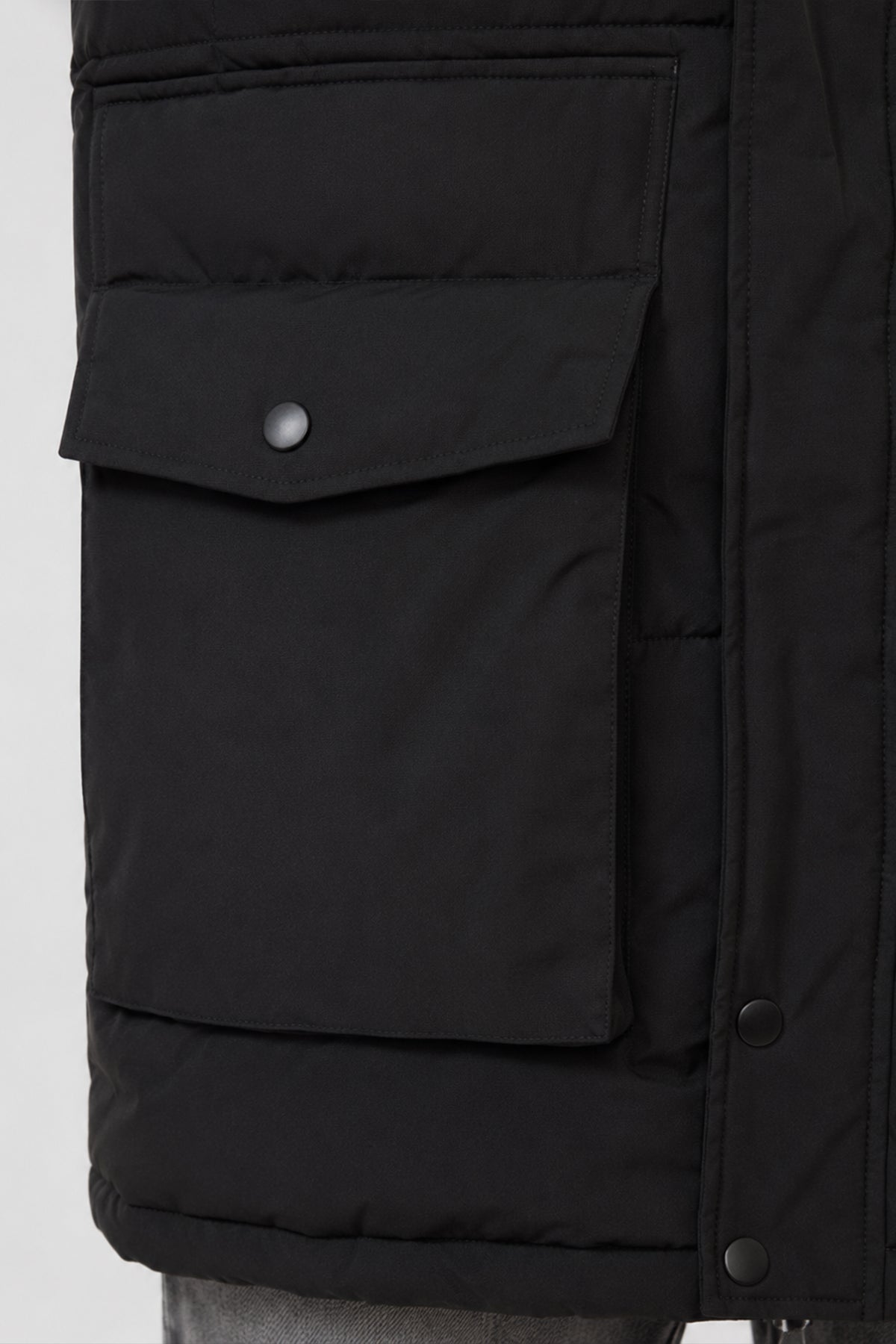 Parka Winterjacke Federico Schwarz