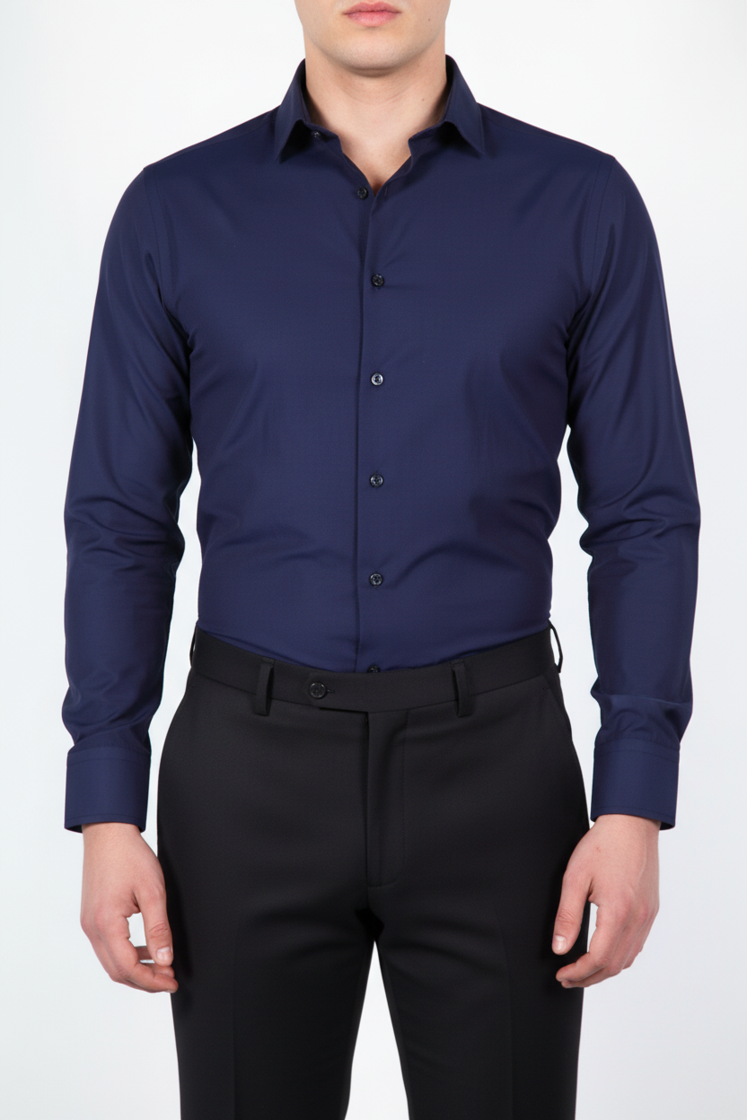 Overhemd Leira Navy