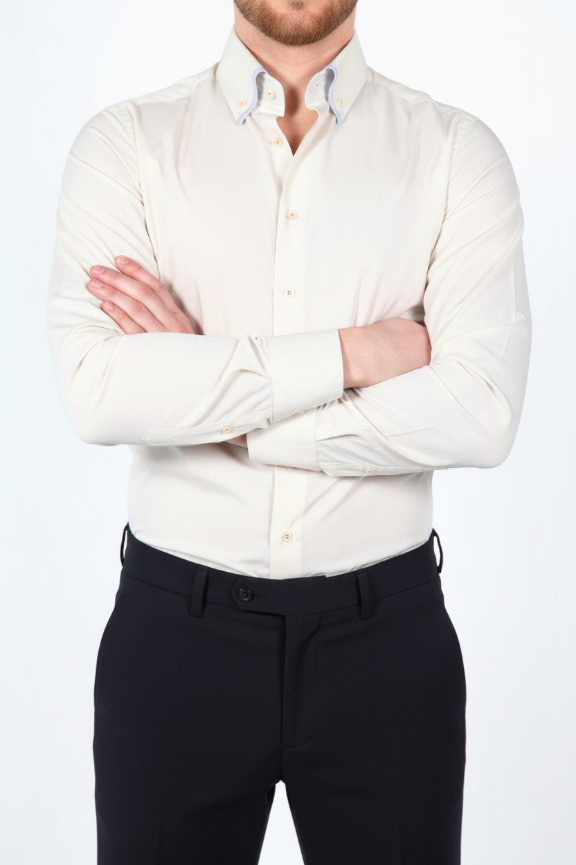 Overhemd Parla Beige