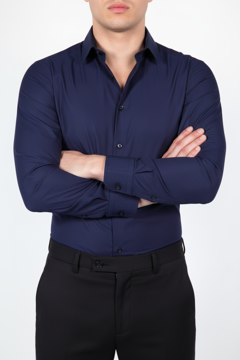 Overhemd Leira Navy