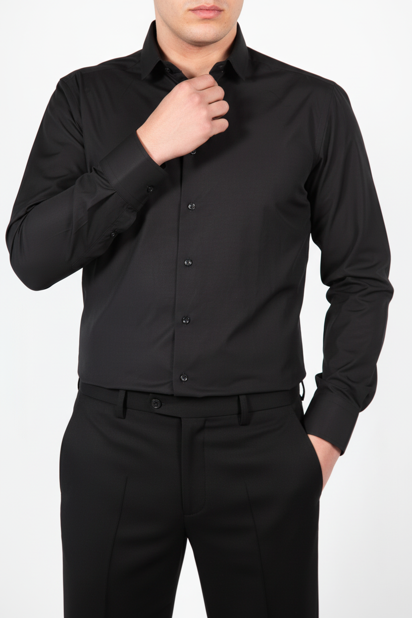 Overhemd Leira Zwart