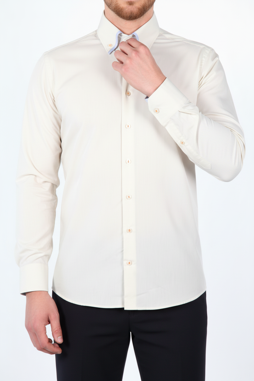 Overhemd Parla Beige