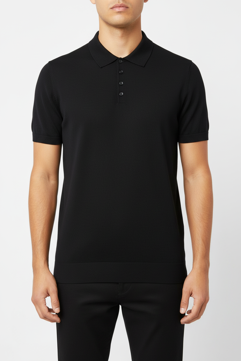 Polo Vigo Zwart