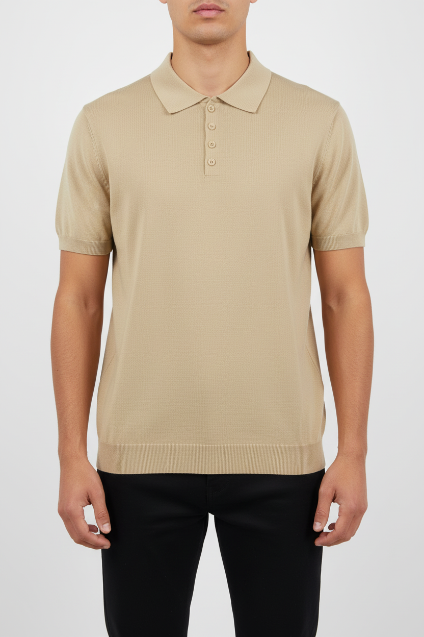 Polo Vigo Beige