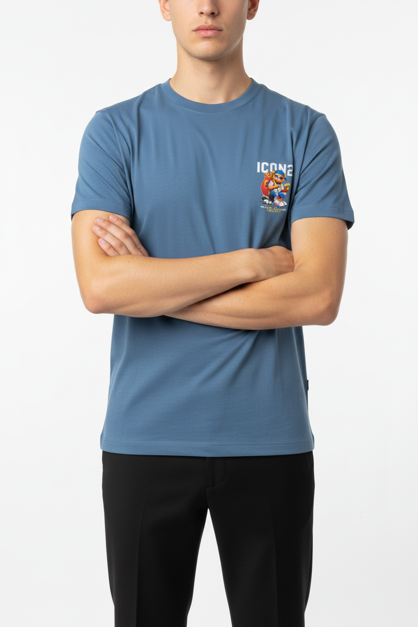 The ICON2 T-Shirt Blue